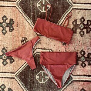 Acacia Swimwear 3-piece set Rhodes, Brazil, Echo / Rosewood / S